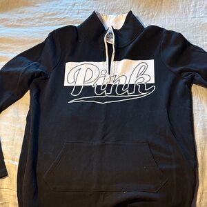 Victoria's Secret Black and White Sweatshirt